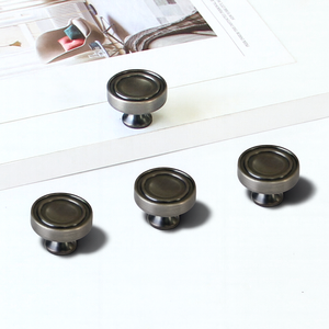 Pomo de Gabinete Moderno de Aleación de Zinc, Diseño Minimalista Contemporáneo, Duradero, Ecológico, Fácil Instalación, para Cajones de Cocina - Product Image 1