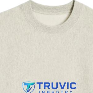 Men Relaxed Fit Fleece Crewneck <b>Sweatshirt</b> Casual Loose Fit Pullover with Ribbed Cuffs for Outdoor <b>Work</b> and Everyday Wear - Product Image 3