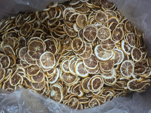 Tranches de citron vert séchées du Vietnam de qualité supérieure, délicieuses pour le thé détox aux fruits, en vrac, agrumes déshydratés - Macy - Product Image 1