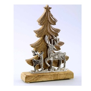 Elegant Handmade Aluminum Christmas Candle Holder Heat Resistant <b>for</b> Dining <b>Tables</b> <b>Fireplace</b> Mantels Shelves Seasonal Events - Product Image 1