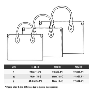 Sac fourre-tout décontracté pour femme en cuir PU imprimé, avec deux poignées et bandoulière amovible, grande capacité, sac à main tendance pour usage quotidien - Product Image 6
