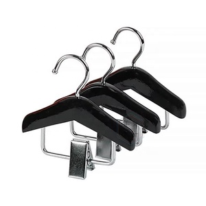 Clothing Hangers With <b>Clip</b> Stainless Steel <b>Hook</b> Non Slip For Closet Organizer 4 Pack Simple Design - Product Image 6