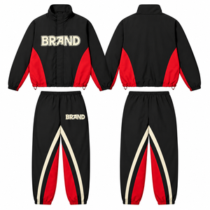 Chaqueta y Pantalón con Cremallera y Estampado OEM, Forro 100% Poliéster, Diseño Resistente, Ecológico, Impermeable y Cortavientos - Product Image 6