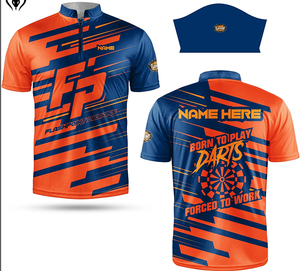 Custom Breathable Sublimation Print Unisex Quarter-Zip <b>Baseball</b> Jersey Shirts-Quick Dry Custom Colors & Sizes - Product Image 4