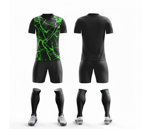 Uniforme de Fútbol Personalizado de Alta Calidad – Sublimación Completa |   Tallas para Hombres, Mujeres y Jóvenes |   Ropa Deportiva Ligera de Secado Rápido para Entrenamiento - Product Image 2