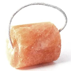 Bulk Packing Pure Himalayan <b>Pink</b> Salt Lick Blocks Pre-<b>Drilled</b> Hole with Rope - Product Image 3