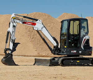 Mini-excavatrice Bobcat E35 de qualité à prix d'usine, 3,5 tonnes, compacte, sur chenilles, avec cabine fermée, moteur diesel pour la construction - Product Image 1