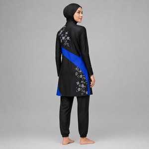 Ensemble Burkini Modeste Femme – Tenue de Bain Décontractée Couvrante avec Haut à Manches Longues – Confortable, Design OEM, Respirant, Écologique, Séchage Rapide - Product Image 4