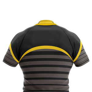 Vêtements de sport, maillot de rugby pour hommes et femmes, tendance, extensible, manches courtes, disponible à prix raisonnable, service OEM disponible - Product Image 5