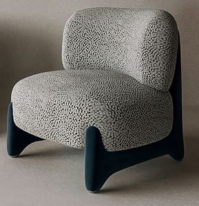 Elegante Sillón Tapizado con Respaldo Curvo para el Hogar, Hoteles y Muebles de Sala de Estar - Product Image 6