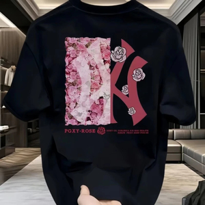 High Quality Plain Cotton T-Shirt with Custom <b>Logo</b> Printing Comfortable Soft Fabric Men Women Unisex Wholesale Supplier - Product Image 1