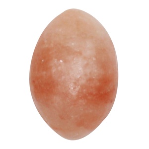 Pierres de message de sel de l'Himalaya Thérapie de message de sel de l'Himalaya en forme d'oeuf Pierres de massage de Spa Service OEM - Product Image 3