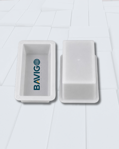 Moule en plastique PP pour pavés en béton rectangulaires à texture rugueuse - Product Image 1