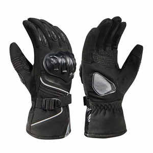 Durable Motorbike <b>Gloves</b> Anti Slip Waterproof Windproof Protective Riding <b>Gloves</b> <b>For</b> Men Women Safety Gear - Product Image 1