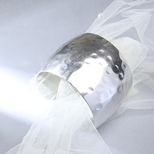 Modern Handcrafted <b>Silver</b> Tone Brass Wide <b>Cuff</b> <b>Bracelet</b> for Women | Geometric Statement Open Bangle Jewelry - Product Image 1