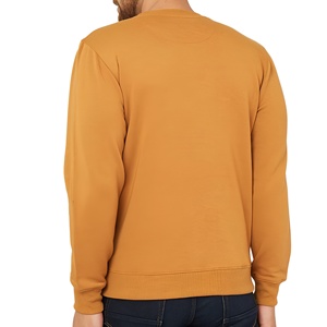 Sweat-shirt à col rond surdimensionné pour homme de haute qualité avec logo personnalisé, en molleton de coton, streetwear décontracté, OEM - Product Image 4