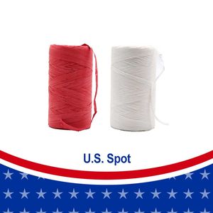 Decorazione natalizia nuova tendenza 24PC rosso e bianco rotolo di carta Lala nuova tendenza nell'artigianato della carta - Product Image 6