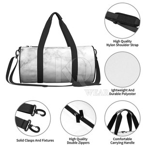 Bolsa de Gimnasio Flexible, Tejido Resistente, Gran Capacidad de Almacenamiento, Cómoda de Llevar, Perfecta para Entrenamiento Físico, Viajes y Deportes - Product Image 6