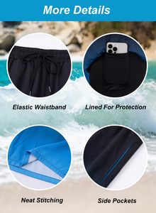 High Quality 100% Polyester Men's Sublimated Breathable Canvas Shorts with Drawstring Closure Customizable Design - Product Image 4