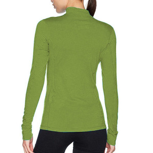 Maillot de Ciclismo de Manga Larga para Mujer, Verde Neón, de Secado Rápido, Poliéster, para Adultos, Personalizado, Venta al Por Mayor - Product Image 5