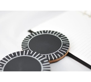 Luxury Wooden <b>Coaster</b> Set with Smooth Finish Decorative Cup Mats for Home Decor At Best Price - Product Image 2