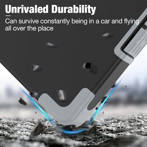 Portapapeles Resistentes de Plástico de Alta Resistencia de 8.5x11, a Prueba de Golpes, Tamaño Carta/A4, con Compartimento Interno para Bolígrafos, Portapapeles con Clip Superior para Bolígrafos - Product Image 2