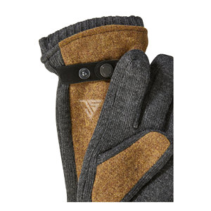 Men's 100% <b>Wool</b> Gloves Twin Colors Three-Way Touch Screen Winter Warm Riding Gloves Casual Cross-Border Foreign Trade - Product Image 3