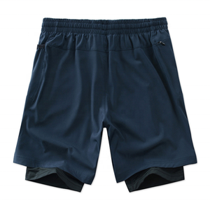 Men's Two in One <b>Running</b> <b>Shorts</b> Quick Dry Gym Athletic Workout <b>Shorts</b> for Men <b>with</b> <b>Phone</b> <b>Pockets</b> - Product Image 3