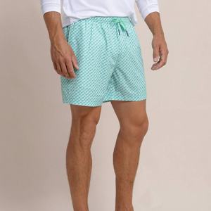 Traje de Baño Personalizado con Logotipo para Hombre, Shorts de Baño Transpirables de Alta Calidad con Estampado, MOQ Bajo, Traje de Baño Moderno para Playa - Product Image 2