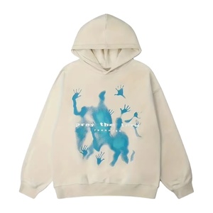 Sudadera con capucha y sudaderas de lana de alta calidad Sudadera con capucha de lana personalizada Diseño de mujer Sudadera con capucha de lana de gran tamaño para adultos a cuadros - Product Image 1