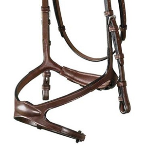 Alta calidad X-Fit Anatomic Western Snaffle Halter Hebillas de doma de cuero genuino Producto de equitación duradero - Product Image 6