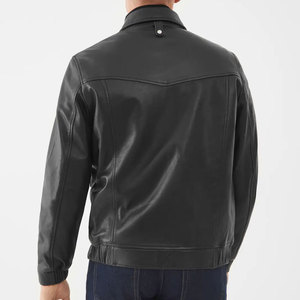 Chaqueta de Cuero para Motociclista para Hombre, al por Mayor, Fabricante, Cantidad a Granel, Servicio OEM/ODM, Chaqueta de Cuero Impermeable y Resistente para Hombre - Product Image 4