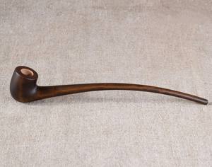 Pipa de Fumar de Madera Hecha a Mano de Primera Calidad, Pipa de Tabaco de Madera Natural, Diseño Clásico, Acabado Liso y Duradero, Accesorio para Fumar - Product Image 3