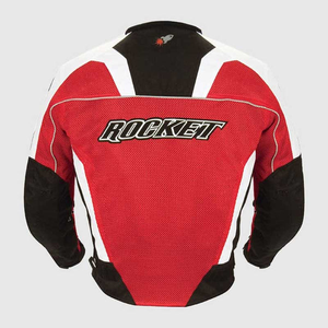 Chaqueta de Motociclismo de Cuero Vacuno Genuino Personalizada para Hombre, Equipo de Protección Nivel 2 CE con Protección para la Espalda - Product Image 2