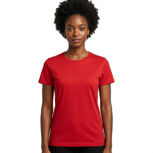 T-shirt à manches courtes pour homme, col rond, coupe classique, couleur unie, tricoté, style décontracté - Product Image 2
