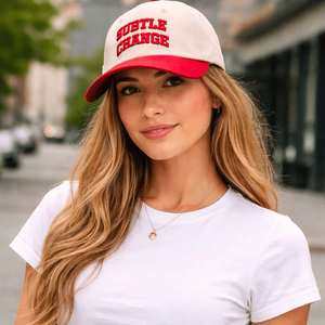 Casquette de baseball en tissu de coton sur mesure fabriquée au Vietnam, à visière incurvée, non structurée, avec broderie 3D et style vieilli - Product Image 2