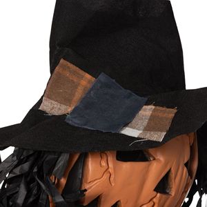 ผีฟักทองขนาด6นิ้วตกแต่งฮาโลวีนไฟแขวนขึ้นตาอุปกรณ์ประกอบเสียงพูดได้อย่างน่าขนลุกแบตเตอรี่ในร่ม/กลางแจ้ง - Product Image 2