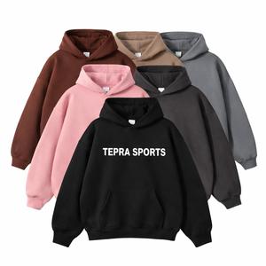 Sweat-shirt à capuche oversize personnalisé pour homme, en polaire, pour l'hiver, streetwear, impression numérique, OEM, ODM, marque privée - Product Image 4
