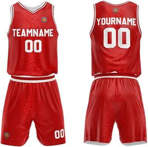 Conjunto de Uniforme de Baloncesto Profesional Personalizado, Jersey y Pantalones Cortos Sublimados, Transpirables, de Secado Rápido, Ropa Deportiva para Equipos - Product Image 1