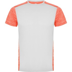 เสื้อยืดผู้ชายสีขาวดำ คอโอ แขนสั้น ทรงสปอร์ต ทรงปกติ ผ้าถัก แห้งเร็ว ลายเรียบ - Product Image 6