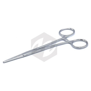 Pinza Hemostática Crile Recta de 6.25 Pulgadas, Pinza Quirúrgica con Bloqueo, Mordazas Serradas, Acero Inoxidable, Instrumentos Médicos para Fijación - Product Image 5