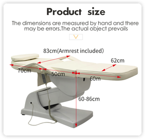 Luxury <b>Electric</b> Med Spa Bed Professional Facial Treatment <b>Table</b> CE Certified Adjustable Aesthetic Massage Tattoo Chair - Product Image 6