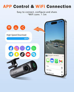 Caméra de tableau de bord WiFi M310 3K 1600P pour voiture, enregistreur de conduite grand angle sans fil, caméra 360 degrés, DVR de voiture, Dashcam - Vente Flash - Product Image 4