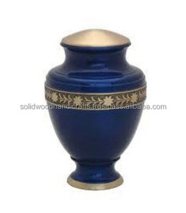 Urnas decorativas de latón para adultos, urnas hechas a mano para urnas funerarias masculinas y femeninas, urnas funerarias de alta calidad - Product Image 3