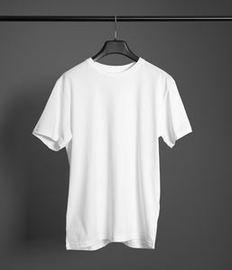 Camiseta Blanca de Algodón Puro, Tejido de Punto Liso, Personalizable, 140g 160g 180g, Venta al Por Mayor de Fábrica - Product Image 1