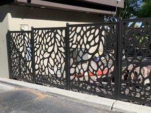 Puerta Principal Plegable de Aluminio y Acero Inoxidable, Ecológica, para Entrada de Villa, con Diseño Eléctrico de Alta Calidad - Product Image 4