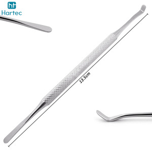 Kit professionnel de manucure et pédicure en acier inoxydable avec coupe-ongles et outils pour cuticules – Meilleure vente d'instruments de podologie - Product Image 5