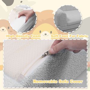 Divano Letto per Cani a Forma di Conchiglia 2-in-1, Cuccia per Animali Domestici con Rivestimento Lavabile in Lavatrice, Colori Eleganti 22.8''x18.8''x15.7'' - Product Image 4