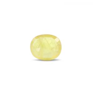 4.2 Carat Oval Cut Yellow Sapphire Loose Gemstone for Fine Jewelry - Product Image 2