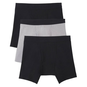 Cheap Price Best Selling Men's Breathable <b>Boxer</b> Shorts Underwear Customized Colors High Quality <b>Polyester</b>/Cotton - Product Image 1